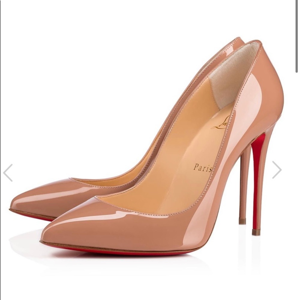 CHRISTIAN LOUBOUTIN
Nude Pigalle Follies 120mm Heels, Size 38, Made in Italy